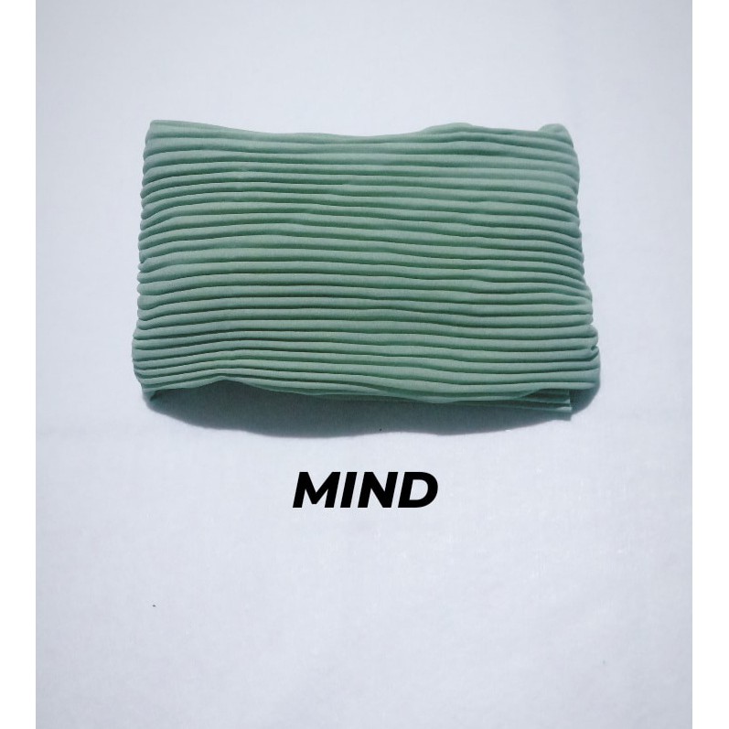 PASHMINA PLISKET BABYDOLL CERUTY FULL / PLEATS • PLEATED SHAWL BY ORBELLE-MIND