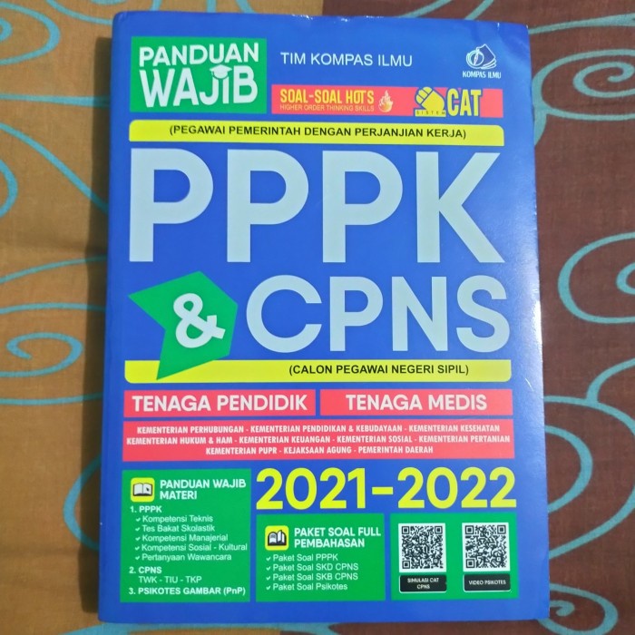 

GRATIS ONGKIR Buku Panduan Wajib PPPK & CPNS 2021-2022 KPL257