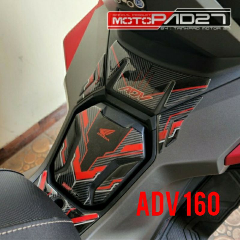 Stiker Tankpad deckpad ADV 160 bahan resin Oroginal