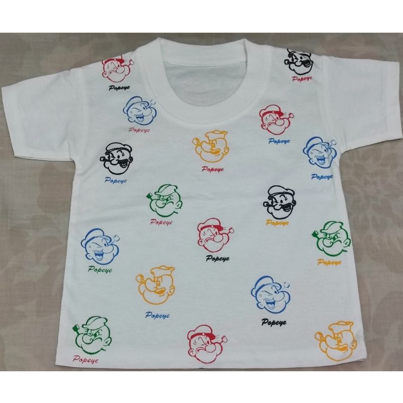 ATASAN ANAK-ANAK/ATASAN BAYI/ATASAN BABY/GAMBAR KARAKTER/100%cotton 30s/BAHAN KATUN LEMBUT