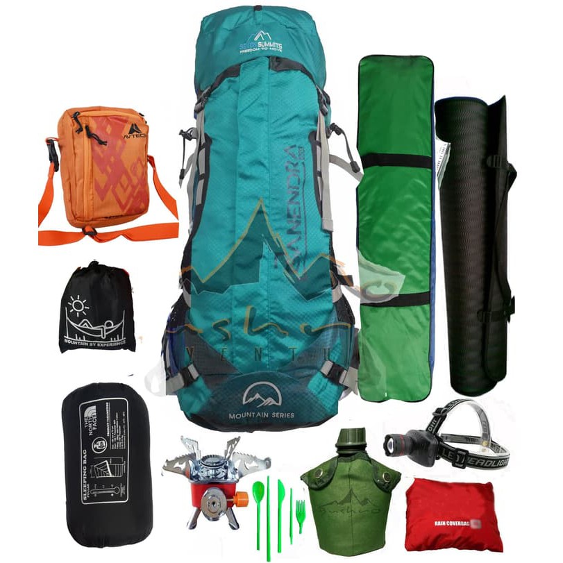 HOT SALE PAKET ALAT CAMPING, PAKETAN ALAT NAIK GUNUNG LENGKAP (PAKET Z) TERMURAH
