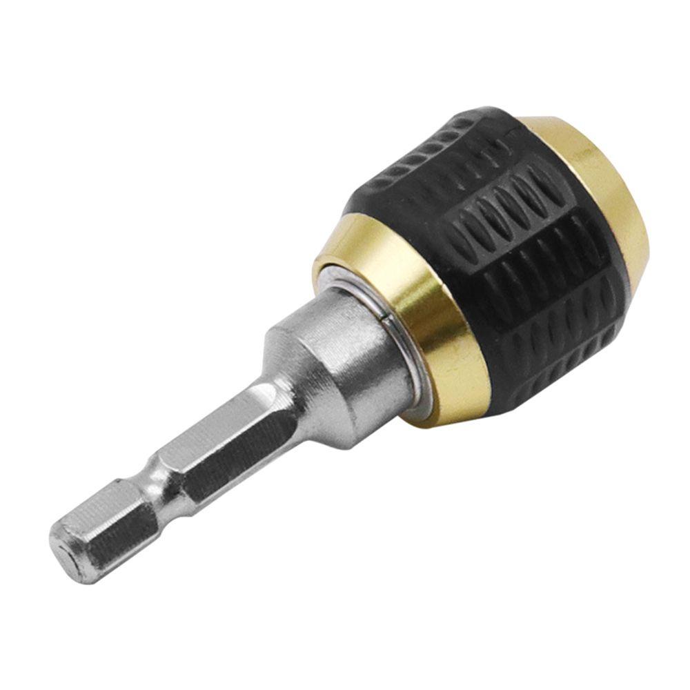 Kepala Batch Konversi SOLIGHTER Perpanjang Self-locking Power Tool Bor Bits Tool Universal Post Hex Shank Connector