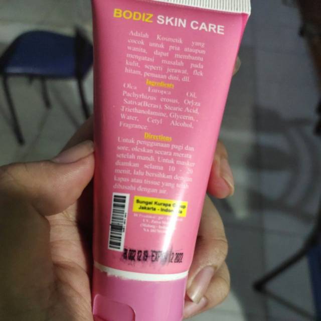 Bodiz Skin Care 60 Ml Shopee Indonesia