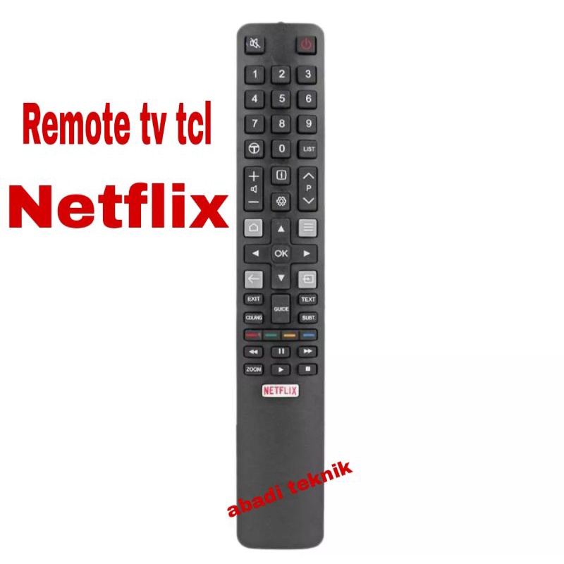Remot Remote TV TCL LCD LED SMART TV S6000 S6500 RC802N A3 A20 Series
