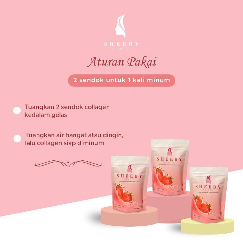 Shebby beauty collagen original (pemutih badan)