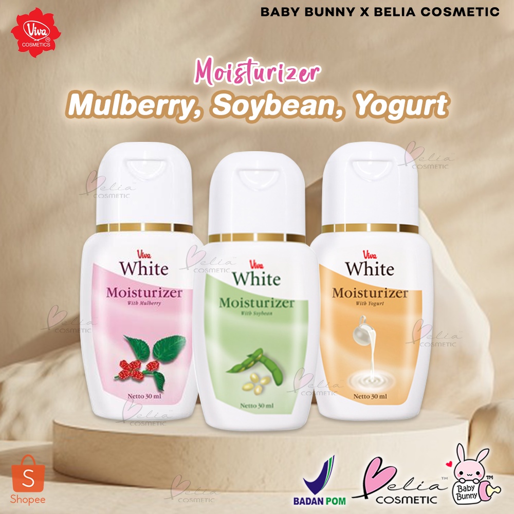 ❤ BELIA ❤ Viva White Moisturizer 30ml Travel Size (Mulberry / Yogurt / Soybean)