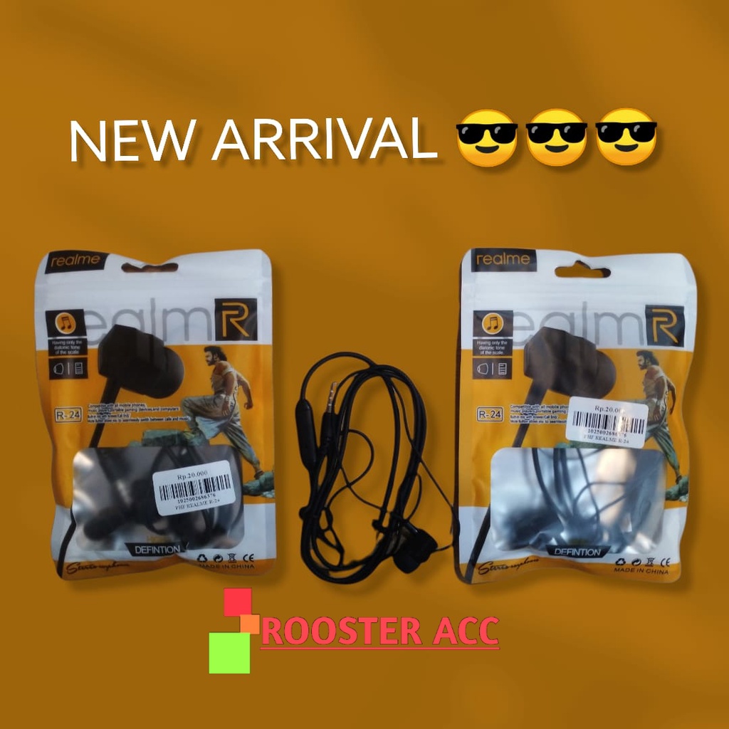 PHF/HEADSET REALME R-24