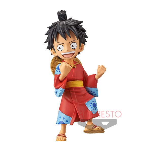WCF Luffy Wano Kuni vol.1 - Action Figure One Piece Wanokuni Ori Original