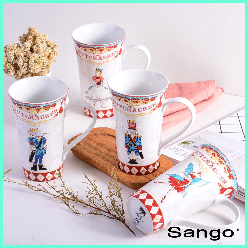 SANGO Latte Mug Nutcracker (Isi 1) | Shopee Indonesia