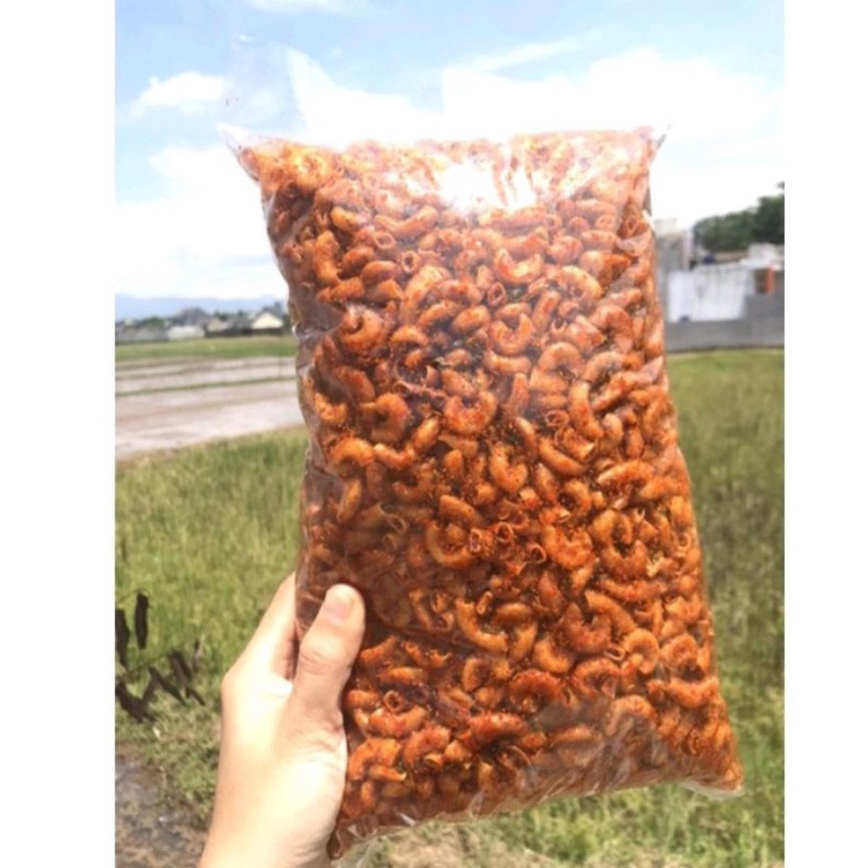 

viral makban makaroni bantat pedas daun jeruk 500 gram