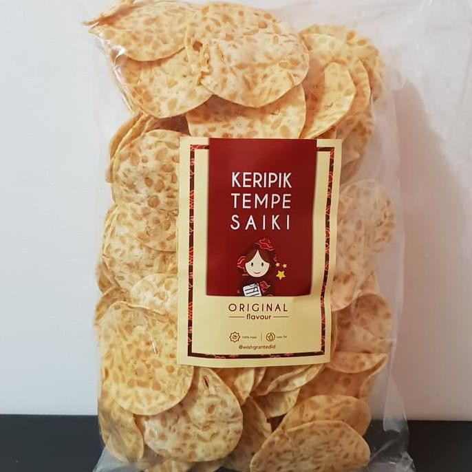 

Keripik Tempe Saiki Jumbo