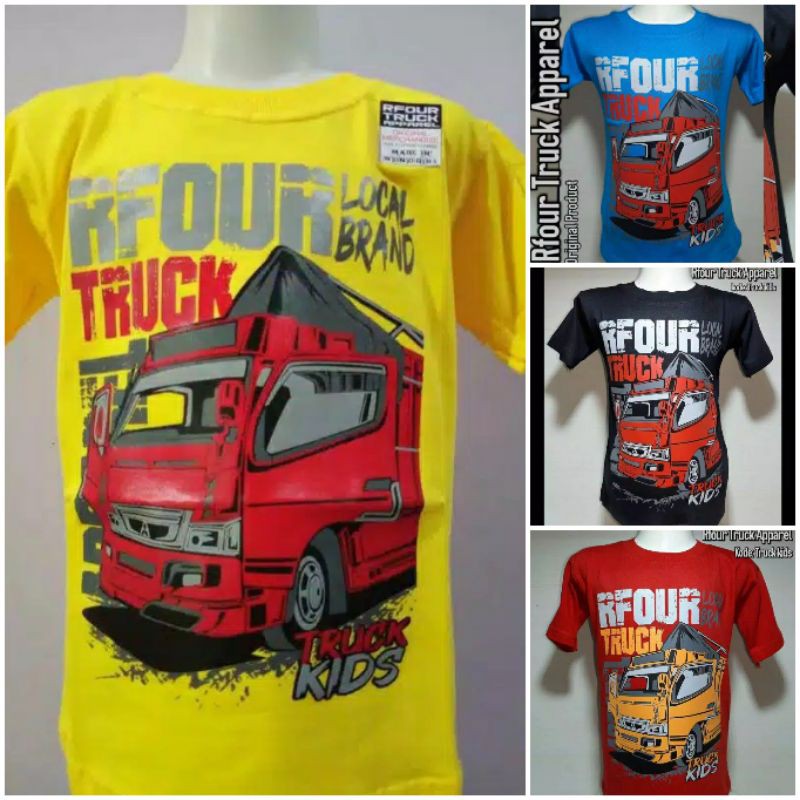 BAJU TRUK ANAK KAOS TRUK OLENG ANAK BAJU ANAK LAKI LAKI KAOS TRUK ANAK LAKI LAKI KAOS ANTI GOSIP