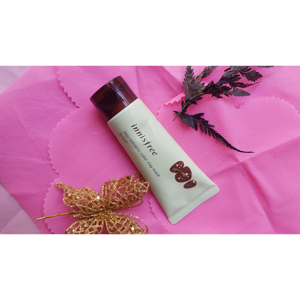 Innisfree Volcanic Color Clay Mask 70ml [Cica] - Hijau| Preloved