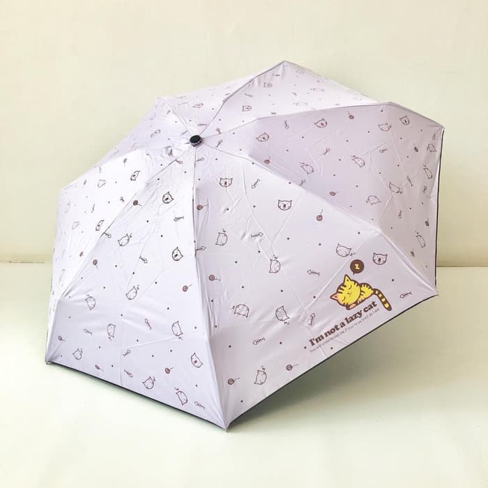 Payung lipat 5 / kecil / mini / dompet / tas / kucing / GRC - 566 murah grosir