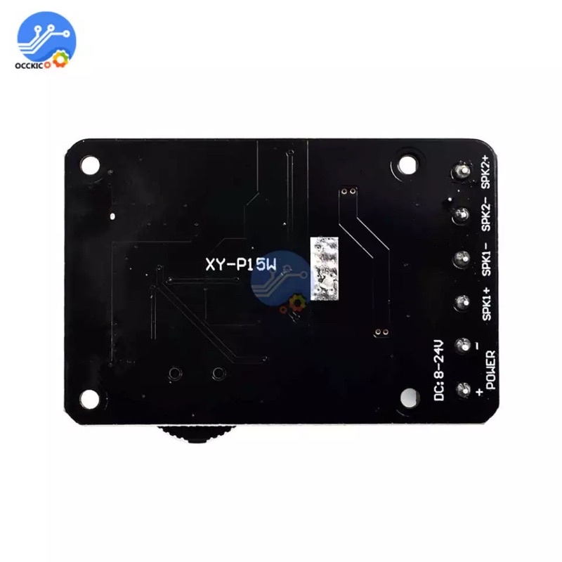 XY-P15W Bluetooth 5.0 Amplifier Board DC 8V 12V 24V 10W 15W 20W Power Amplifiers Audio Stereo Digital AMP Sound Board