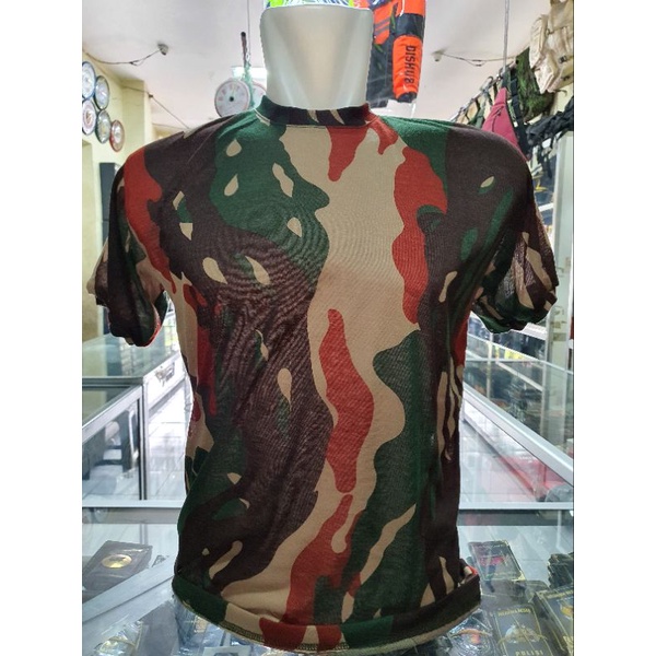 Kaos polos loreng-Kaos loreng KOPASSUS - oblong KOPASSUS Polos