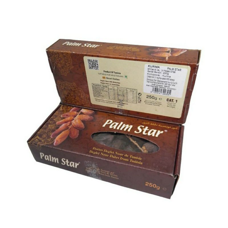 

kurma tunisia palm star 250gr/kurma tangkai