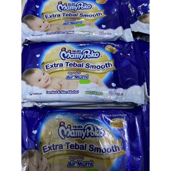 Jual Mamy Poko Wipes Tisu Basah S Tebal Shopee Indonesia