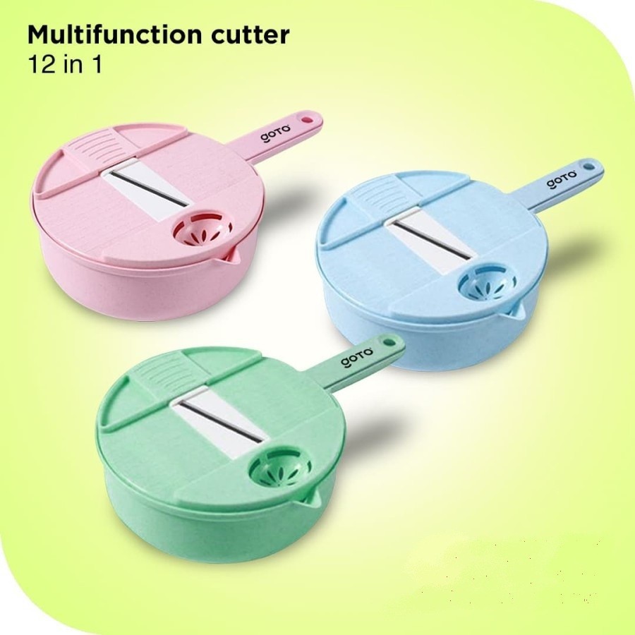 Alat Pemotong Sayur 12IN1 Serbaguna Cutter Peeler Parutan