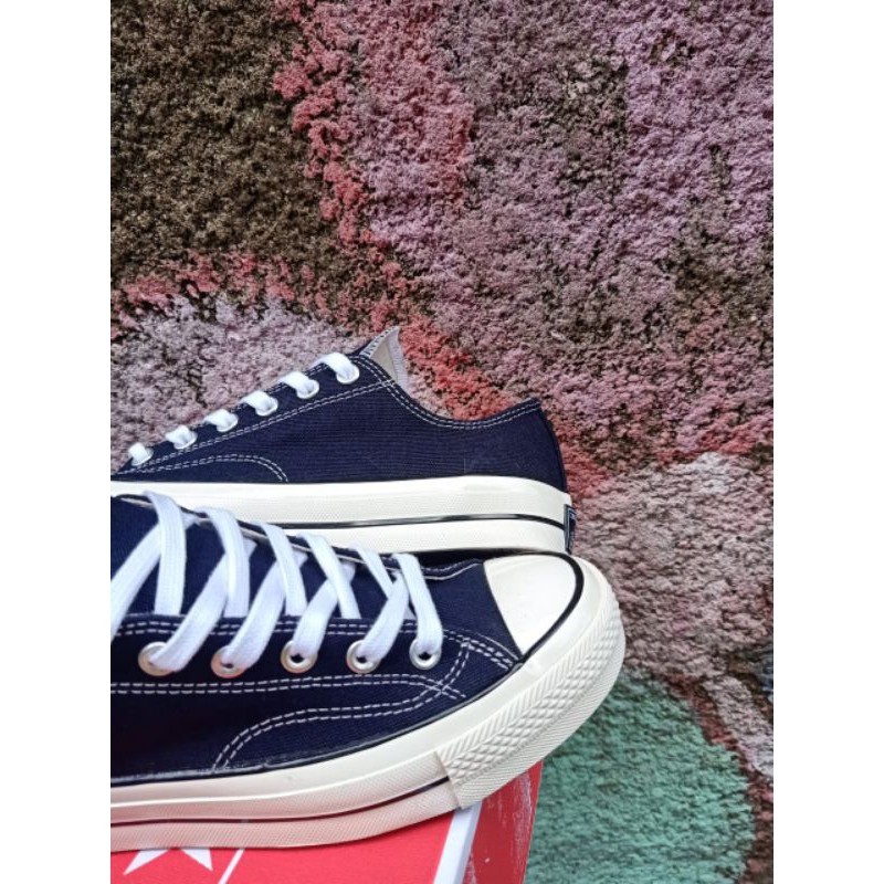 CONVERSE CT 70's LOW NAVY GLOSSY (KINCLONG) IMPORT MADE IN VIETNAM