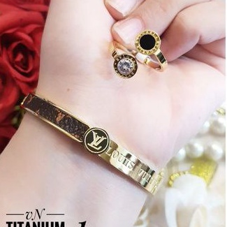 Titanium gelang cincin wanita t177