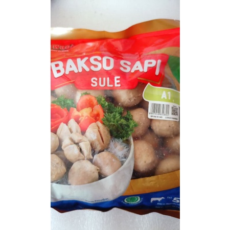 

Bakso Sapi Sule A1 isi 50pcs