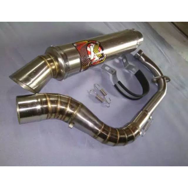KNALPOT RACING KAWAHARA CHATITAN BUAT MOTOR MIO SPORTY MIO SOUL