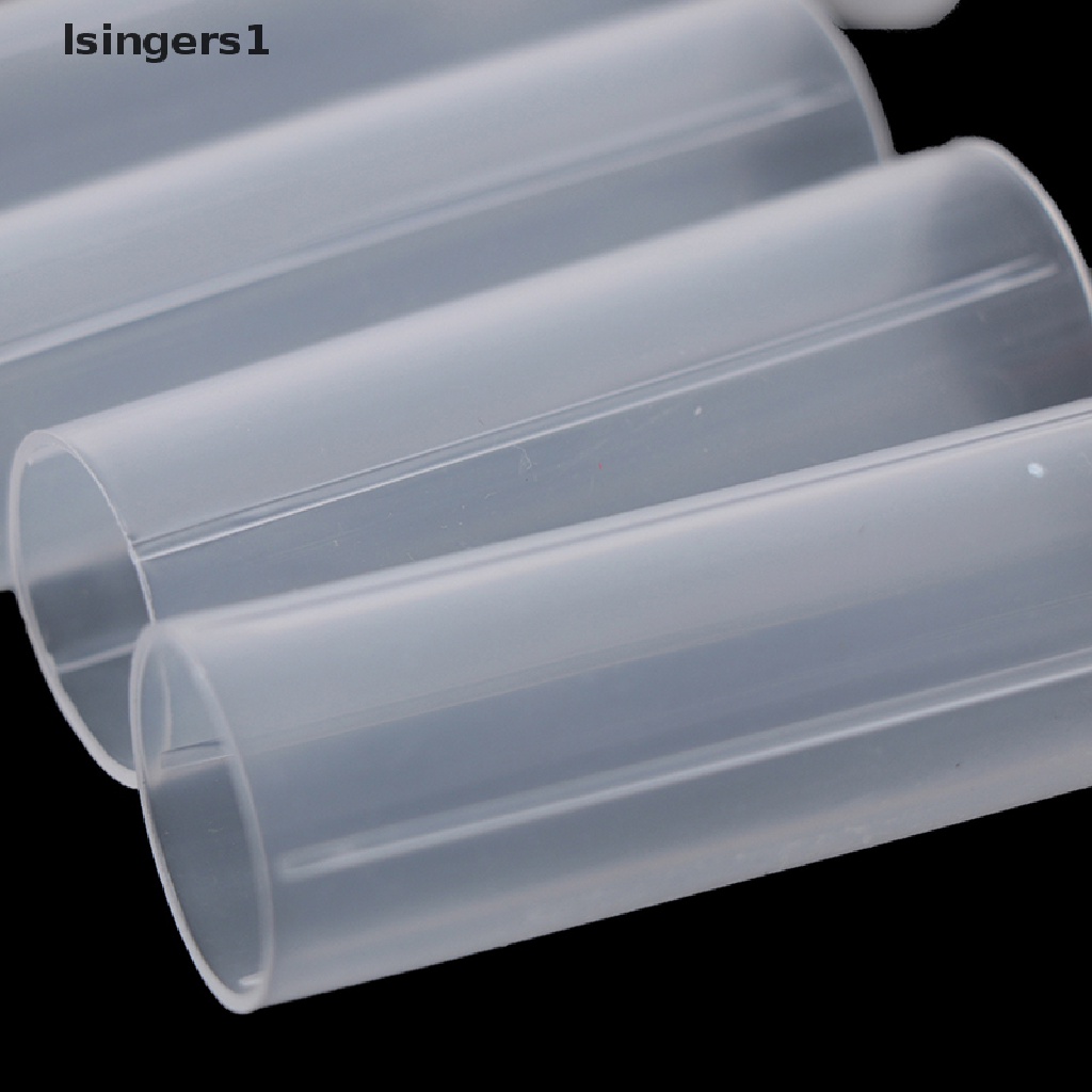 (lsingers1) 8pcs Tabung holder Baterai 18650 6cm Bahan Plastik Untuk Senter