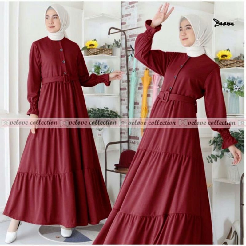 Gamis rebecca Baju Gamis Wanita Baju Gamis Wanita Terbaru 2021