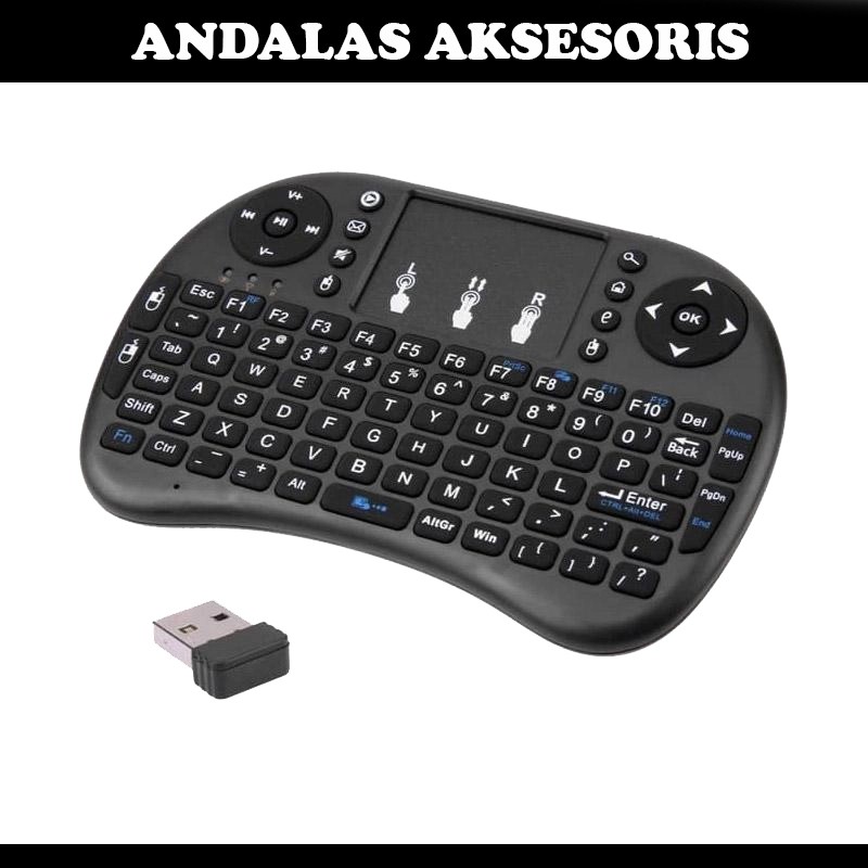 Mini Keyboard Wireless I8 2.4G Handheld Keyboard For PC Android