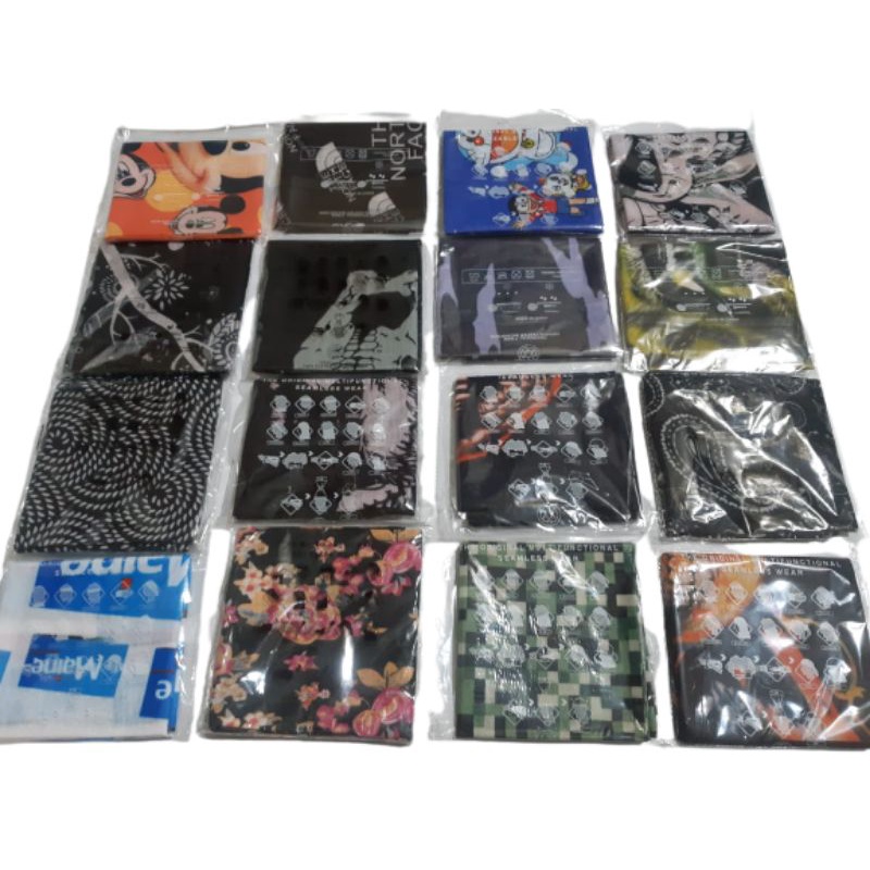 MASKER BANDANA BAFF/MASKER PENGENDARA MOTOR/MASKER MULTIFUNGSI PRIA/WANITA