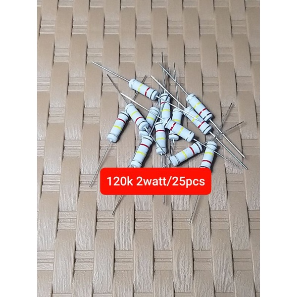 Resistor 120k 2watt 25pcs