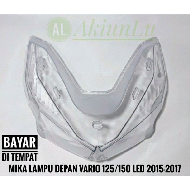 MIKA LAMPU DEPAN STANDAR HONDA VARIO 125/150 LED 2015-2017