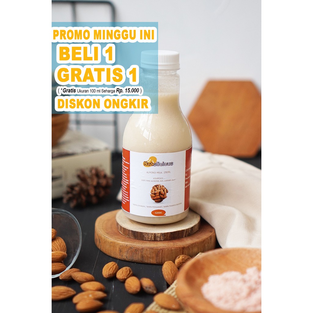 

Susu Almond Classic Nutslicious / Asi Booster / Almond Milk Classic