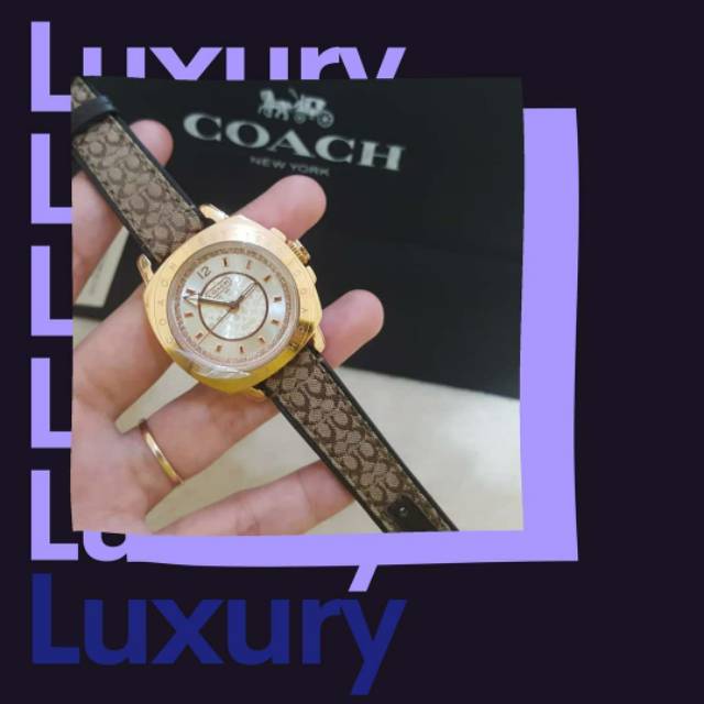 [ ORIGINAL ] Jam Tangan Branded Wanita Coach