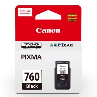 CARTRIDGE CANON PG-760 BLACK / TINTA CATRIDGE CANON PG760 HITAM ORIGINAL - RESMI