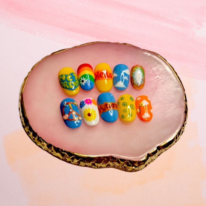 Fake Nails Nct Hello future Kpop NCT hotsauce