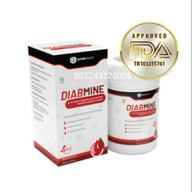 Terbaru Suplemen Diabmine untuk membantu menurunkan gejala diabetes gula darah DIABMINE resmi