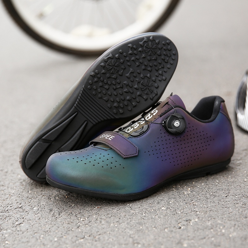 COD Sepatu Sepeda Roadbike Sepatu Gowes Pria Wanita Flat Non Cleat Cycling Shoes Unlock MTB Balap Import Terbaru 114