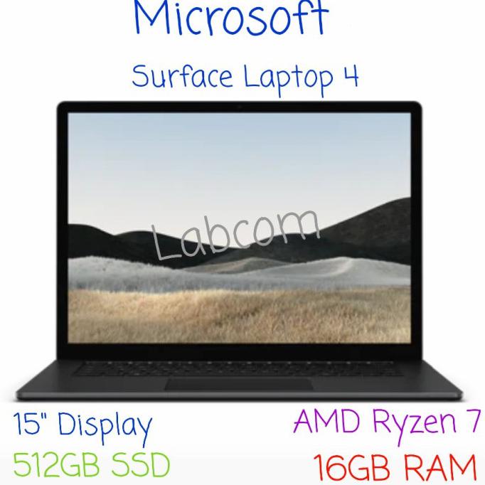 Microsoft Surface Laptop 4 15" Ryzen 7/16Gb/512Gb