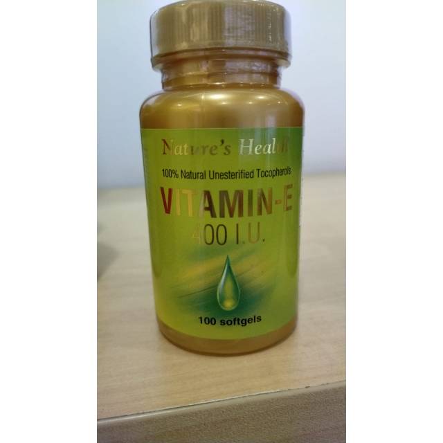 Vitamin- E 400 I.U Nature's health