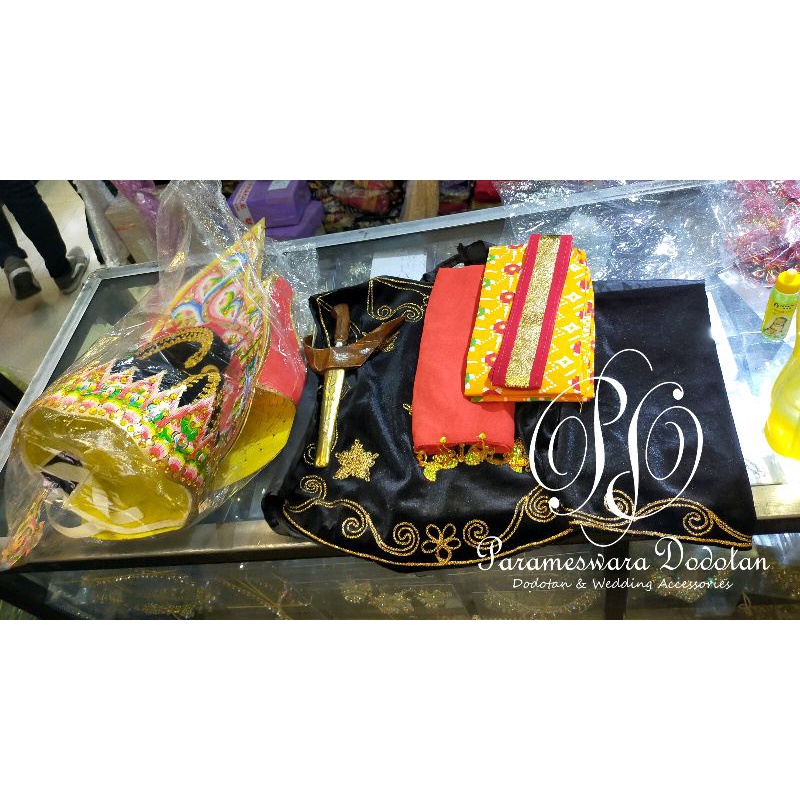 Kostum Gatotkaca Anak Ukuran Tanggung