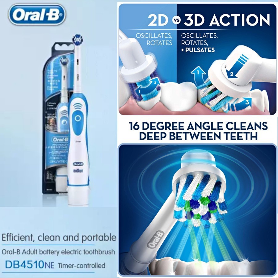 SIKAT GIGI ELEKTRIK / ELECTRIC TOOTH BRUSH ORAL B SIKAT GIGI OTOMATIS