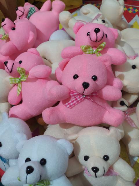 BONEKA BERUANG LOTO15 CM/ TEDY BEAR / BONEKA BUKET / BONEKA WISUDA