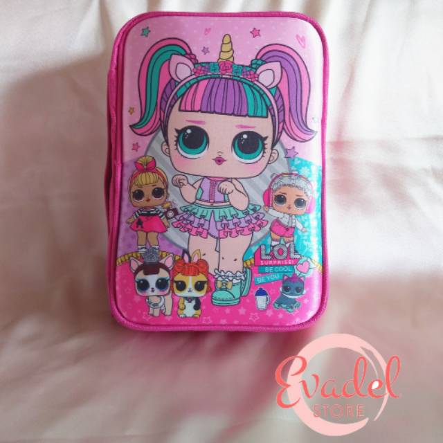 

organizer / kotak pensil anak motif