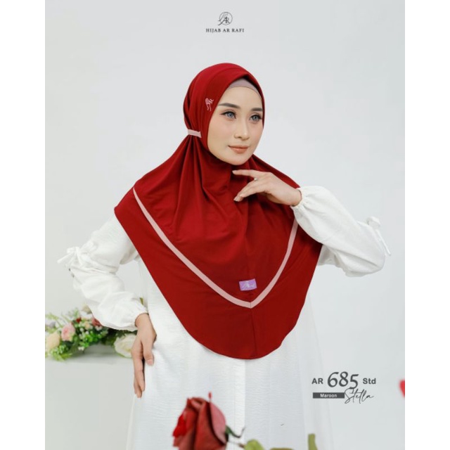 Terbaru √ AR 685 STD Kerudung Daily Instan by Arrafi 2022 || Anniha