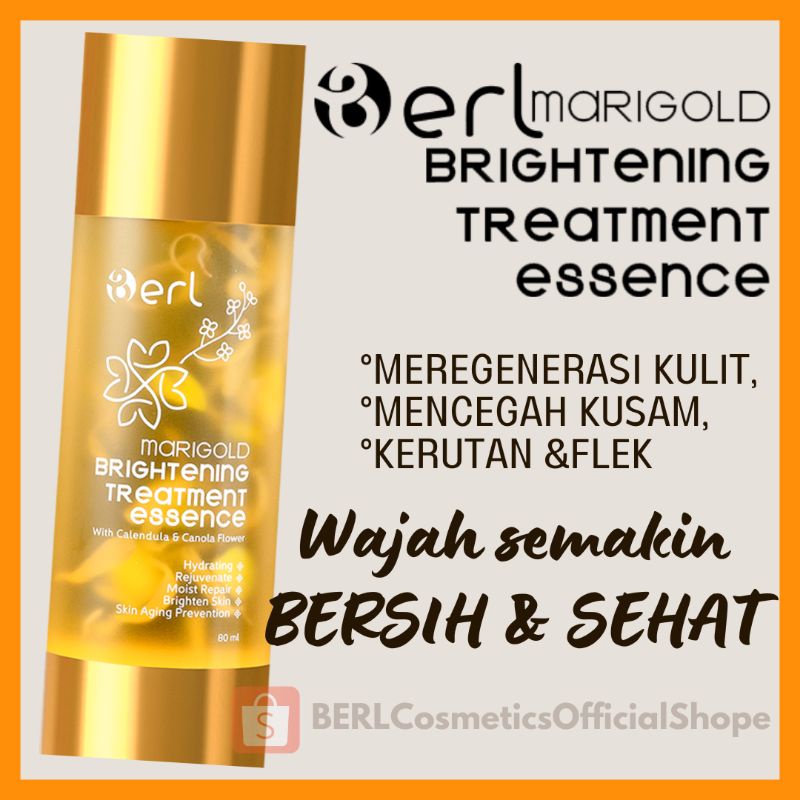 B ERL BRIGHTENING TREATMENT ESSENSE MARIGOLD | B ERL ESSENSE | B ERL BRIGHTENING ESSENSE | BERL BRIG