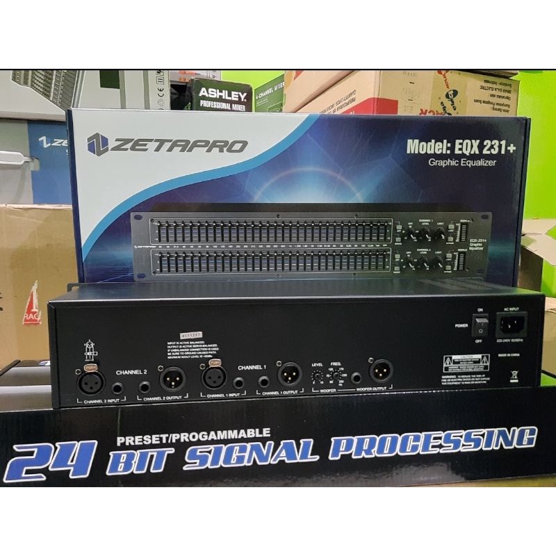 Zetapro Eqx231+ EQX231 plus sub limiter