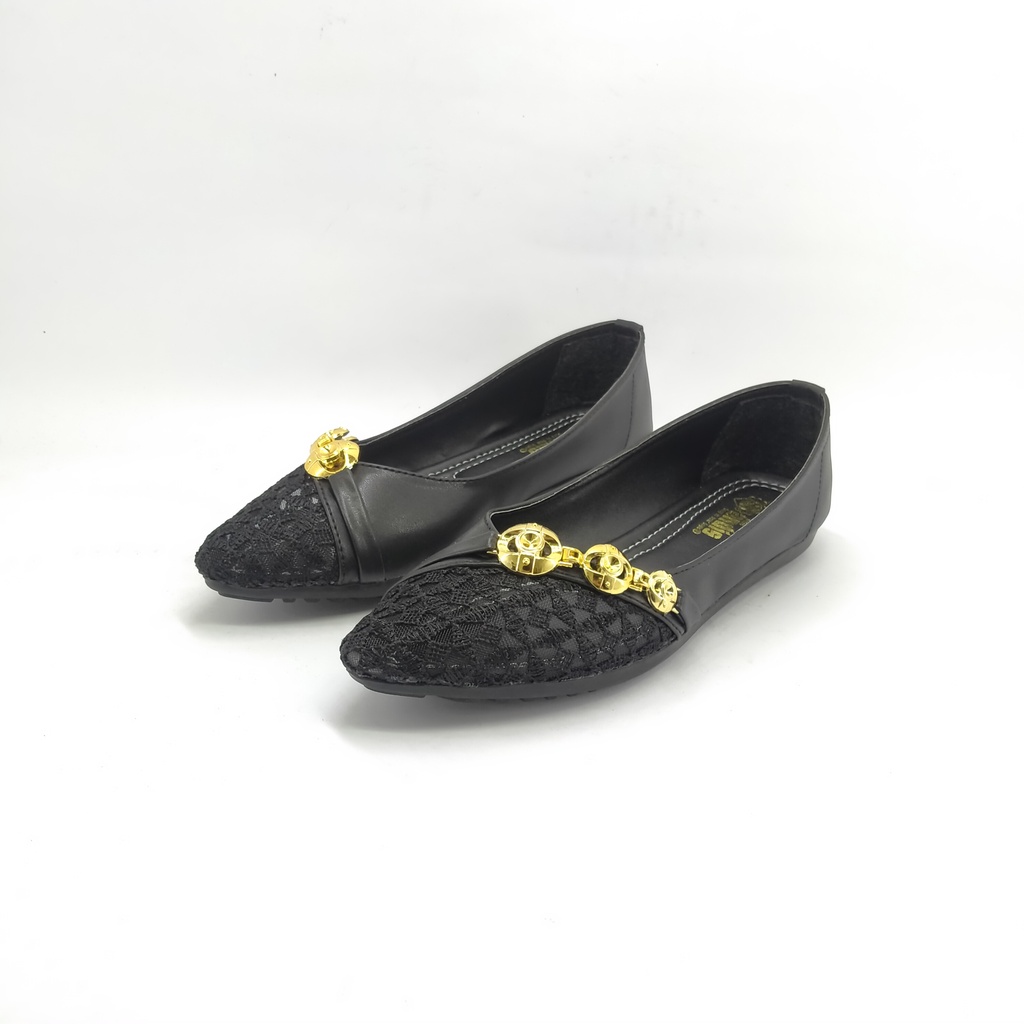 Sepatu Flat Shoes Wanita Pansus Ballerina Andis SR06