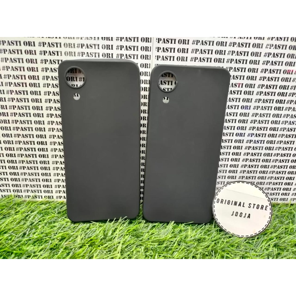 Silicone Black Matte Samsung Galaxy A03 Core